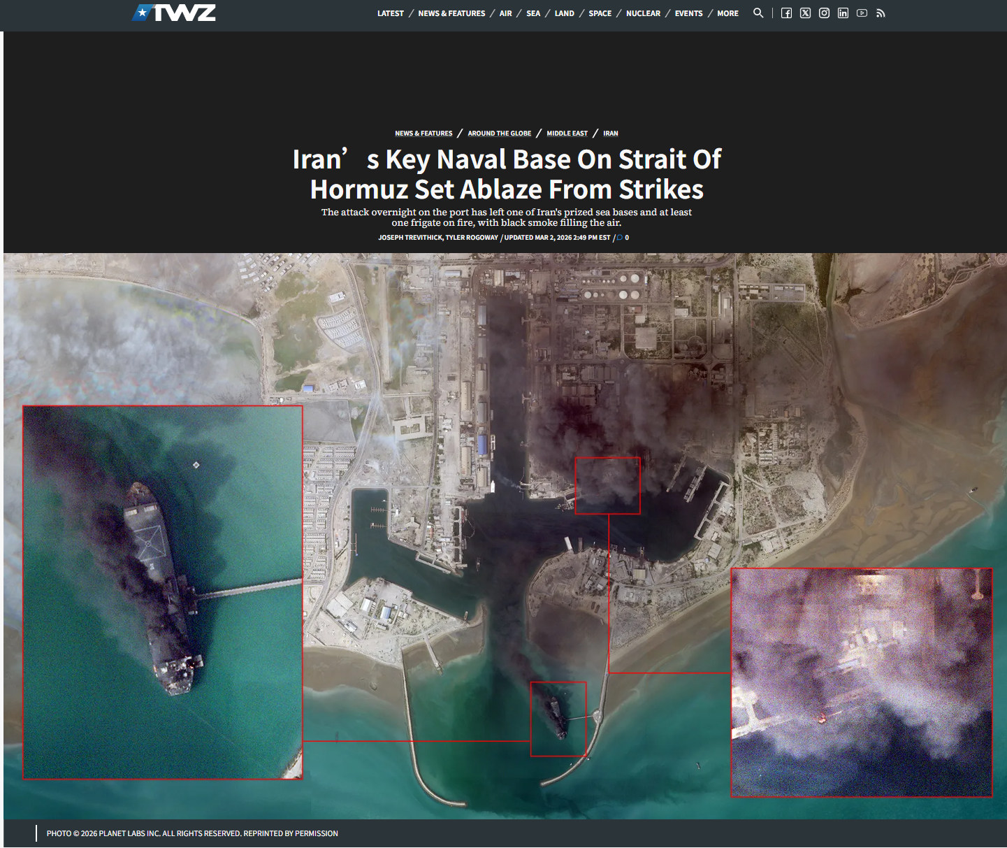 九游体育-全球最大战舰——伊朗海军马卡兰号被击沉，怎么这又是港内沉没？
